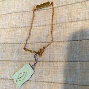 Rose Gold Fossil Bracelet